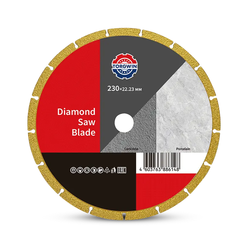 Brazuotas deimantinis pjūklo ašmenys